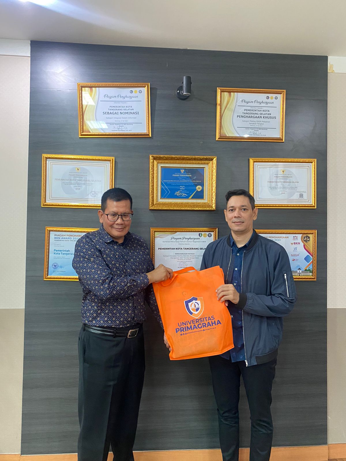 Pertemuan BKD Tangerang Selatan