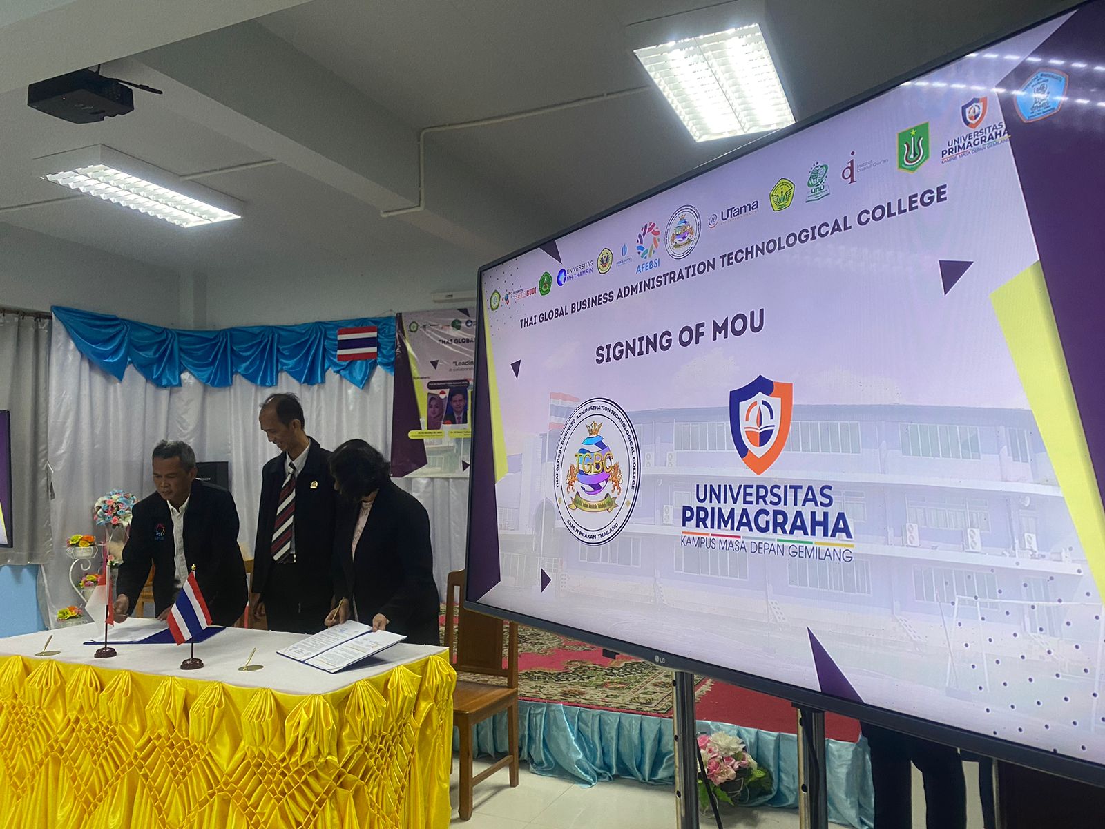 MOU DAN MOA THAILAND (SEMINAR INTERNASIONAL)