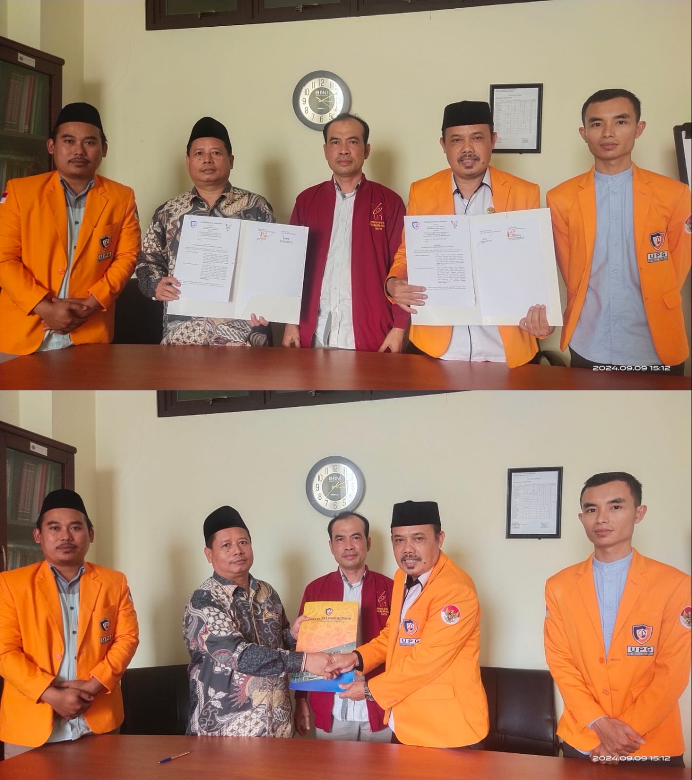 Fakultas Agama Islam Univesitas Primagraha Jalin Kerjasama Bersama: Fakultas Tarbiyah dan Keguruan (FTK) Universitas Islam Negeri Sultan Maulana Hasanuddin (UIN SMH) Banten