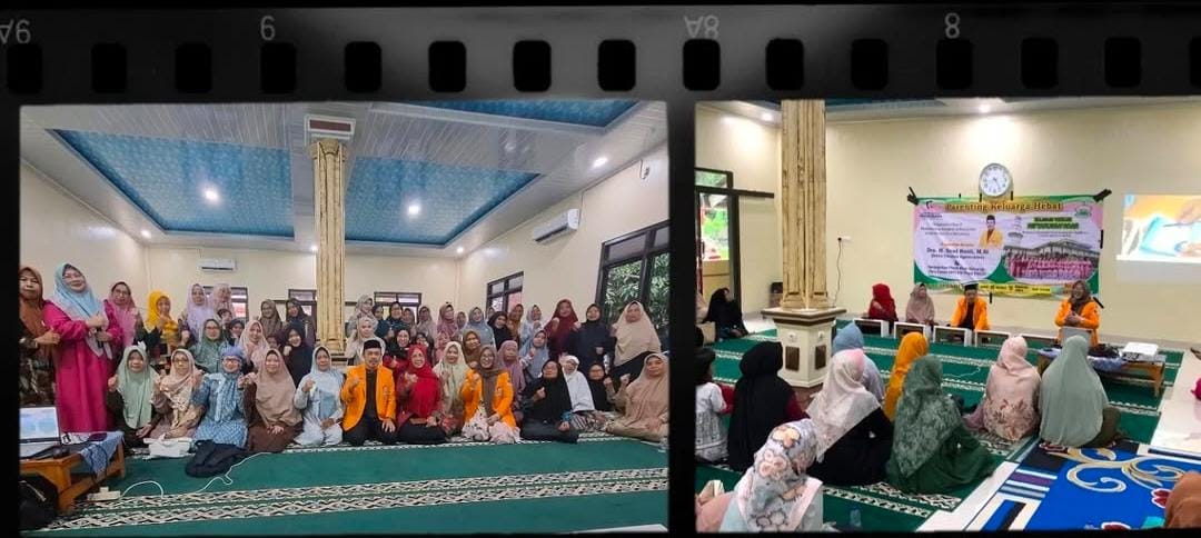 Gelar Parenting Keluarga Hebat, Jema'ah Majelis Taklim antusias