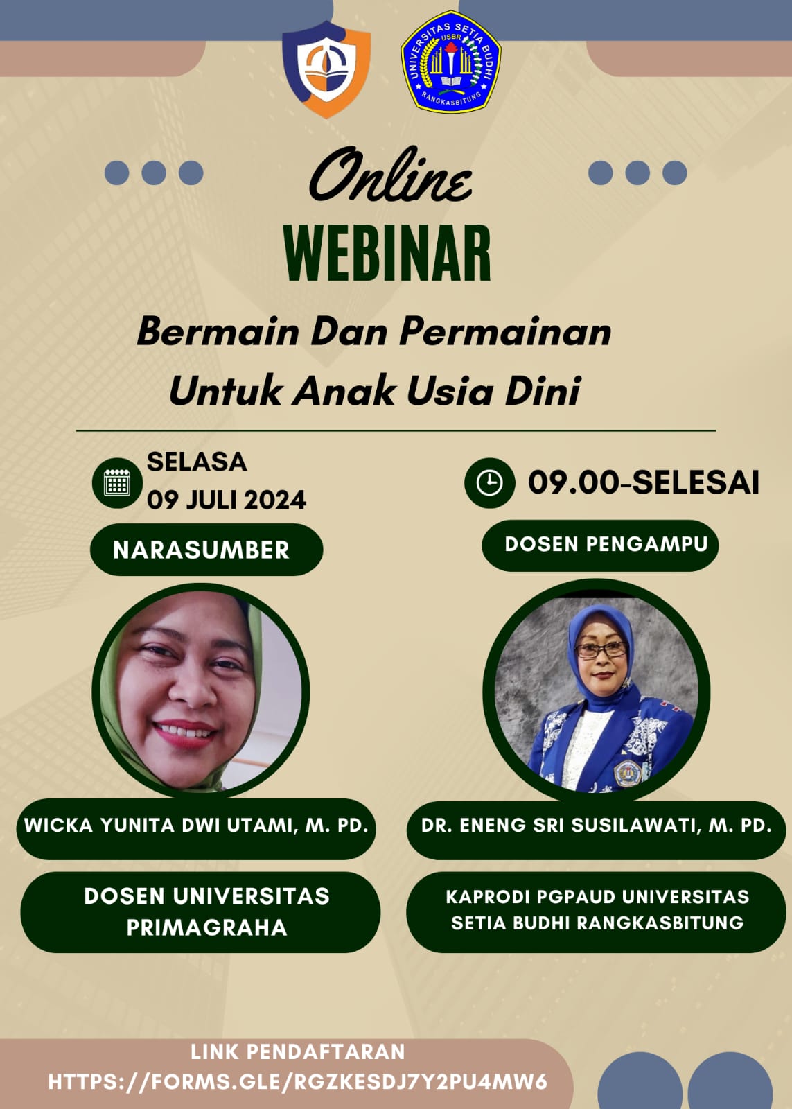 Prodi PIAUD-PG PAUD Universitas Setia Budhi: Jalin Kerjasama