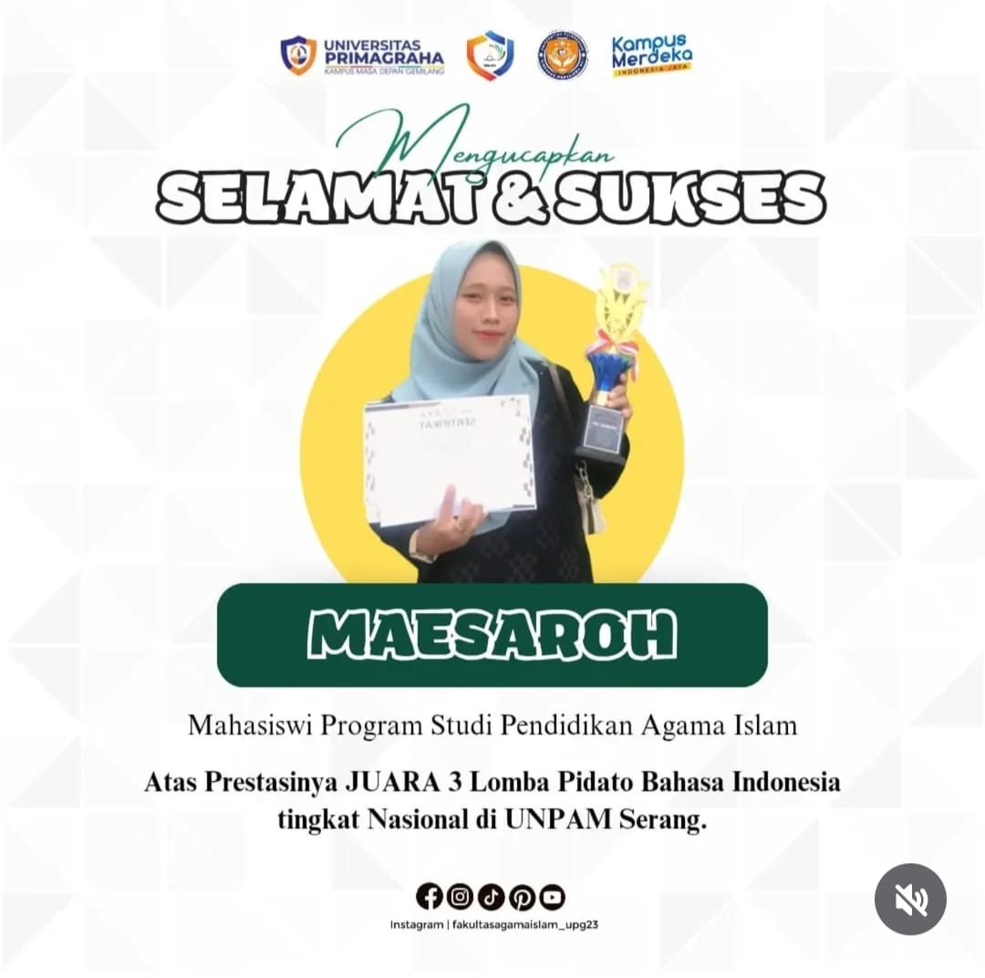 Mahasiswa PAI Raih Juara Tingkat Nasional